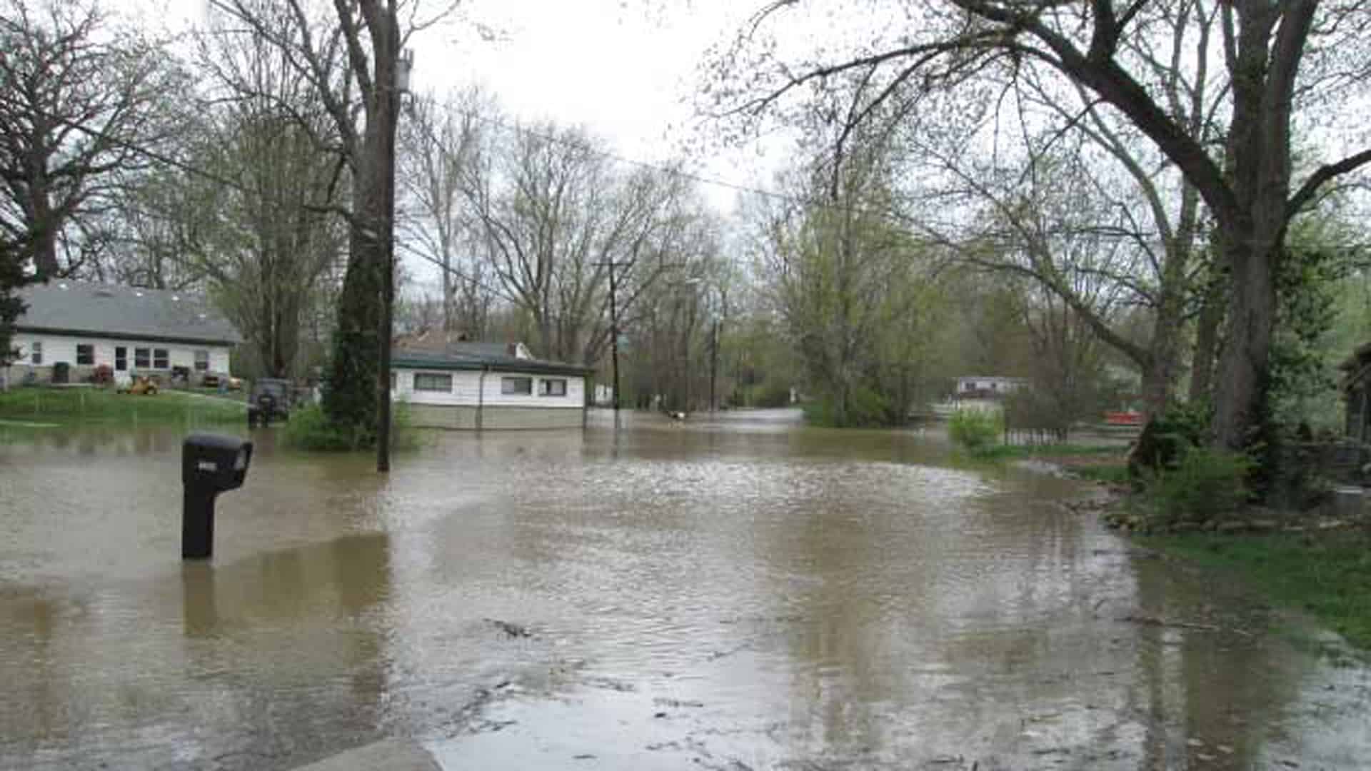 severe flooding in neighborhood