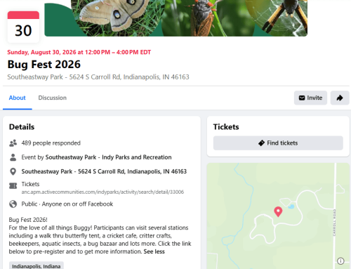 33rd Annual Bug Fest – August 30th