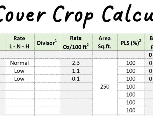 Indiana Cover Crop Tool for Small Farms and Gardens